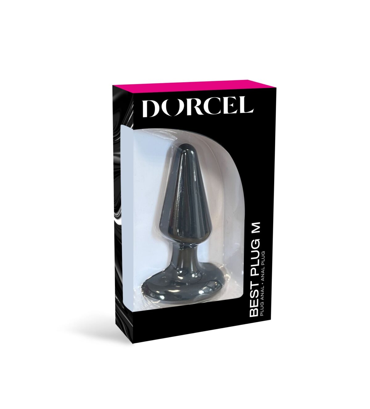 Анальна пробка Dorcel Best Plug M м'який soft-touch силікон, макс. діаметр 4,1см - Зображення 3