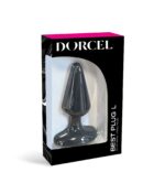 Анальна пробка Dorcel Best Plug L м'який soft-touch силікон, макс. діаметр 5,1 см - Зображення 3