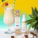 Масажна олія EXSENS Pina Colada 50мл розігріває, без цукру, без парабенів, їстівна - Зображення 5