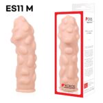 Насадка на член Kokos Extreme Sleeve ES.11 розмір M, потовщувальна, стимулюючий рельєф - Зображення 4