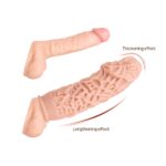 Насадка на член Kokos Extreme Sleeve ES.12 розмір M, потовщувальна, стимулюючий рельєф - Зображення 2