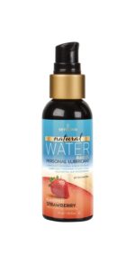 Змазка на водній основі Sensuva Natural Water-Based Strawberry (57 мл) без гліцерину та парабенів - Зображення 2