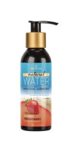 Змазка на водній основі Sensuva Natural Water-Based Strawberry (125мл) без гліцерину та парабенів - Зображення 2