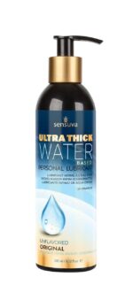 Густа змазка Sensuva Ultra-Thick Water-Based (240 мл) на водній основі, без гліцерину та парабенів - Зображення 2