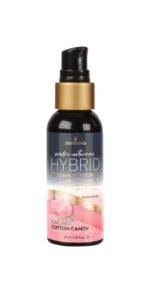 Змазка водно-силіконова Sensuva Hybrid Cotton Candy (57 мл) без цукру, можна для оральних пестощів - Зображення 2