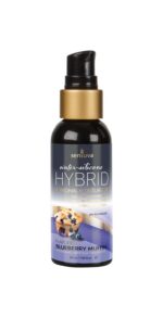 Змазка водно-силіконова Sensuva Hybrid Blueberry Muffin 57 мл без цукру, можна для оральних пестощів - Зображення 2