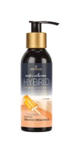 Змазка водно-силіконова Sensuva Hybrid Orange Creamsicle (125мл) без цукру, можна для оральних пестощів - Зображення 2