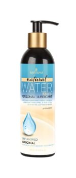 Лубрикант на водній основі Sensuva - Natural Water-Based (240 мл), без гліцерину та парабенів - Зображення 2