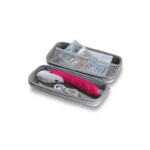 Потужний вібратор Mystim Sassy Simon Pink з двома моторами і стимулювальним рельєфом - Зображення 10