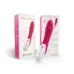 Потужний вібратор Mystim Sassy Simon Pink з двома моторами і стимулювальним рельєфом - Зображення 11