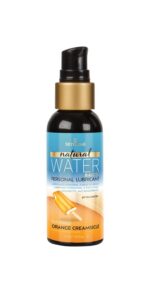 Змазка на водній основі Sensuva Natural WaterBased Orange Creamsicle 57 мл без гліцерину і парабенів - Зображення 2