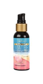 Змазка на водній основі Sensuva Natural Water-Based Cotton Candy (57 мл) без гліцерину та парабенів - Зображення 2