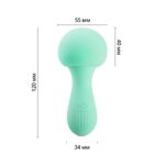 Вібромасажер Otouch MUSHROOM Teal, 7 режимів, функція нічника, технологія «старт-стоп» - Зображення 10