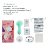 Вібромасажер Otouch MUSHROOM Teal, 7 режимів, функція нічника, технологія «старт-стоп» - Зображення 14