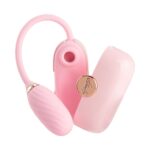 Вакуумний кліторальний стимулятор Otouch Louis Vibrate Pink з віброяйцем, у кейсі - Зображення 10