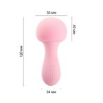 Вібромасажер Otouch MUSHROOM Pink, 7 режимів, функція нічника, технологія «старт-стоп» - Зображення 11