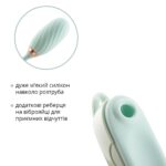 Вакуумний кліторальний стимулятор Otouch Louis Vibrate Teal з віброяйцем, у кейсі - Зображення 13