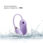 Вакуумний кліторальний стимулятор Otouch Louis Vibrate Purple з віброяйцем, у кейсі - Зображення 15