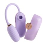 Вакуумний кліторальний стимулятор Otouch Louis Vibrate Purple з віброяйцем, у кейсі - Зображення 11