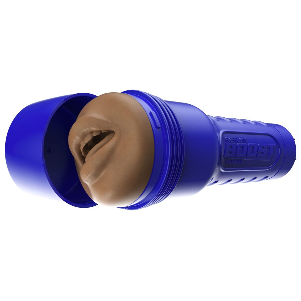 Мастурбатор-ротик Fleshlight Boost Blow Medium Dark Flesh, плаваючі кільця Turbo Tech - Зображення 7