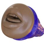 Мастурбатор-ротик Fleshlight Boost Blow Medium Dark Flesh, плаваючі кільця Turbo Tech - Зображення 3