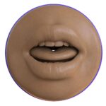Мастурбатор-ротик Fleshlight Boost Blow Medium Dark Flesh, плаваючі кільця Turbo Tech - Зображення 2