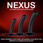 Набір дилдо Nexus Dilating Set  (17см, 15см, 12,5см) - Зображення 7