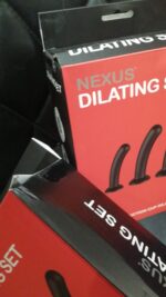Набір дилдо Nexus Dilating Set  (17см, 15см, 12,5см) (м'ята упаковка!!!) - Зображення 2