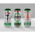 Мастурбатор-вагіна Alive Heineken Vagina II у вигляді банки пива - Зображення 8