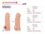Насадка на член Kokos Nude Sleeve NS 002 M - Зображення 4