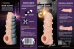 Насадка на член Kokos Nude Sleeve NS 003 M - Зображення 5