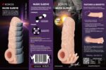 Насадка на член Kokos Nude Sleeve NS 005 M - Зображення 5