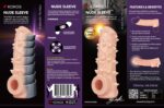 Насадка на член Kokos Nude Sleeve NS 006 M - Зображення 5