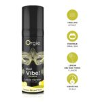 Рідкий вібратор Orgie Dual Vibe! Lemon Gin And Tonic Kissable Liquid Vibrator, 15 мл - Зображення 3