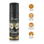 Рідкий вібратор Orgie Dual Vibe! Pina Colada Kissable Liquid Vibrator, 15 мл - Зображення 3