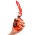 Набір для масажу Orgie – Sexy Therapy Strawberry (100 мл), їстівна розігрівальна олія + пір’їнка - Зображення 2
