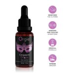 Збуджувальні краплі для клітора Orgie Orgasm Drops, 30 мл, ефект розігріву та охолодження - Зображення 3