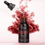 Збуджувальні краплі для клітора Orgie Orgasm Drops Kissable, 30 мл, тепло-холод, смак яблука - Зображення 4