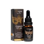 Збуджувальні краплі для клітора Orgie Orgasm Drops Vibe!, 15 мл, тепло-холод, ефект вібрації