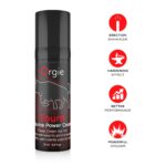 Крем для посилення ерекції Orgie Touro Power Cream, 15 мл, з таурином, гінкго та коренем женьшеню - Зображення 3