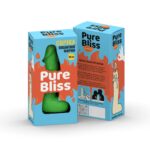 Свічка у вигляді члена Pure Bliss MINI Green 15 см - Зображення 7
