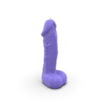 Свічка у вигляді члена Pure Bliss MINI Violet 15 см - Зображення 3