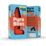 Свічка у вигляді члена Pure Bliss BIG Orange 18 см - Зображення 6