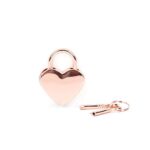 Замочок Liebe Seele Heart Shape Padlock Rose Gold (2 шт) - Зображення 2