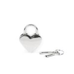 Замочок Liebe Seele Heart Shape Padlock Silver (2 шт) - Зображення 2