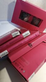 Накладки-серця на соски зі стразами Obsessive A750 nipple covers, чорні (м'ята упаковка!!!) - Зображення 2
