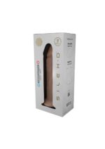 Фалоімітатор SilexD Oscar Flesh (MODEL 2 size 9in) Liquid Silicone підходить для Apollo - Зображення 6