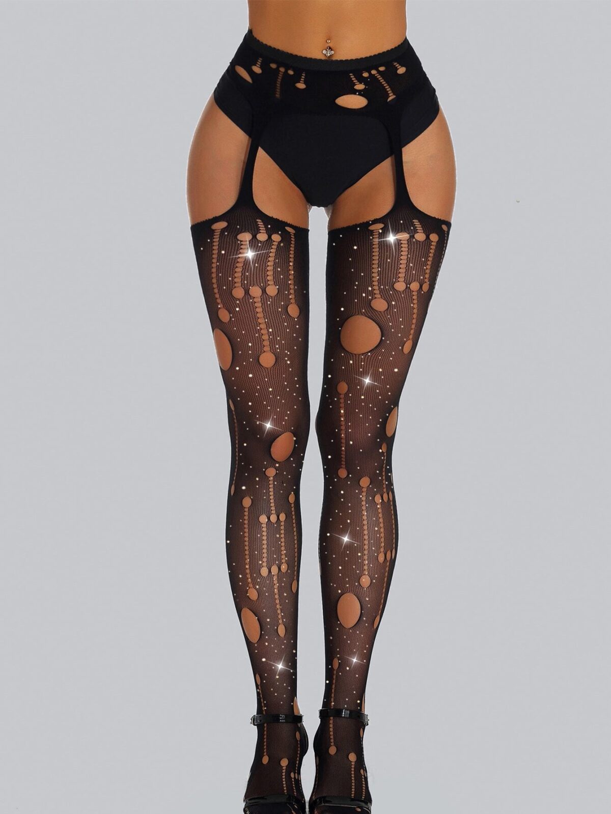Панчохи JSY WW7021 Black One Size - Зображення 5