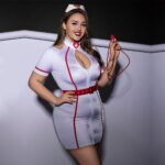 Еротичний костюм медсестри JSY P61115 Plus Size - Зображення 3