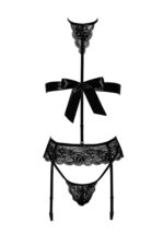 Комплект Kissable Bondage Kiss Set Black L/XL - Зображення 9